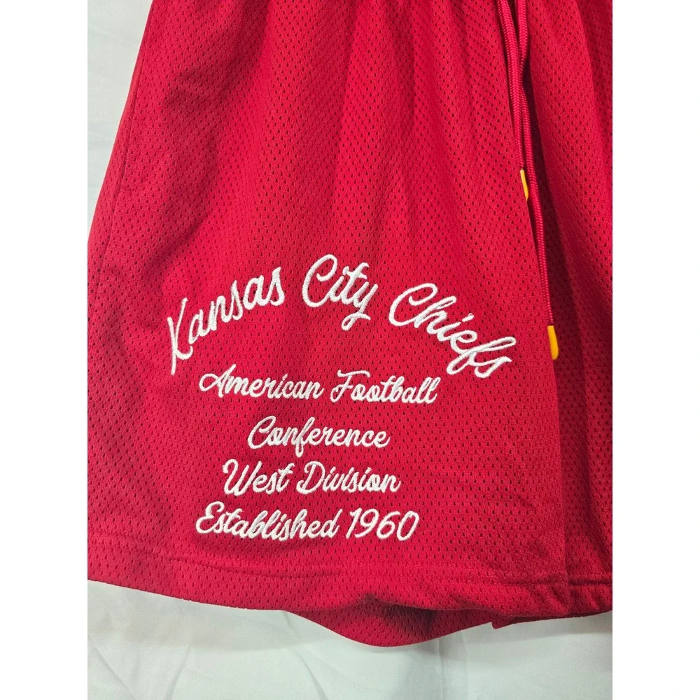 Kansas City Chiefs‎ NFL Ultra Game Mesh Shorts Red Men's Size Medium